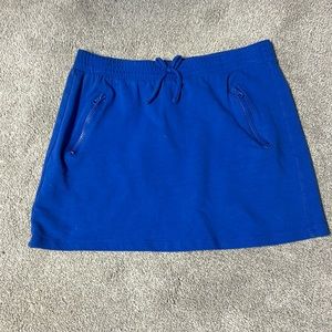 Blue mini skirt XL 14/16